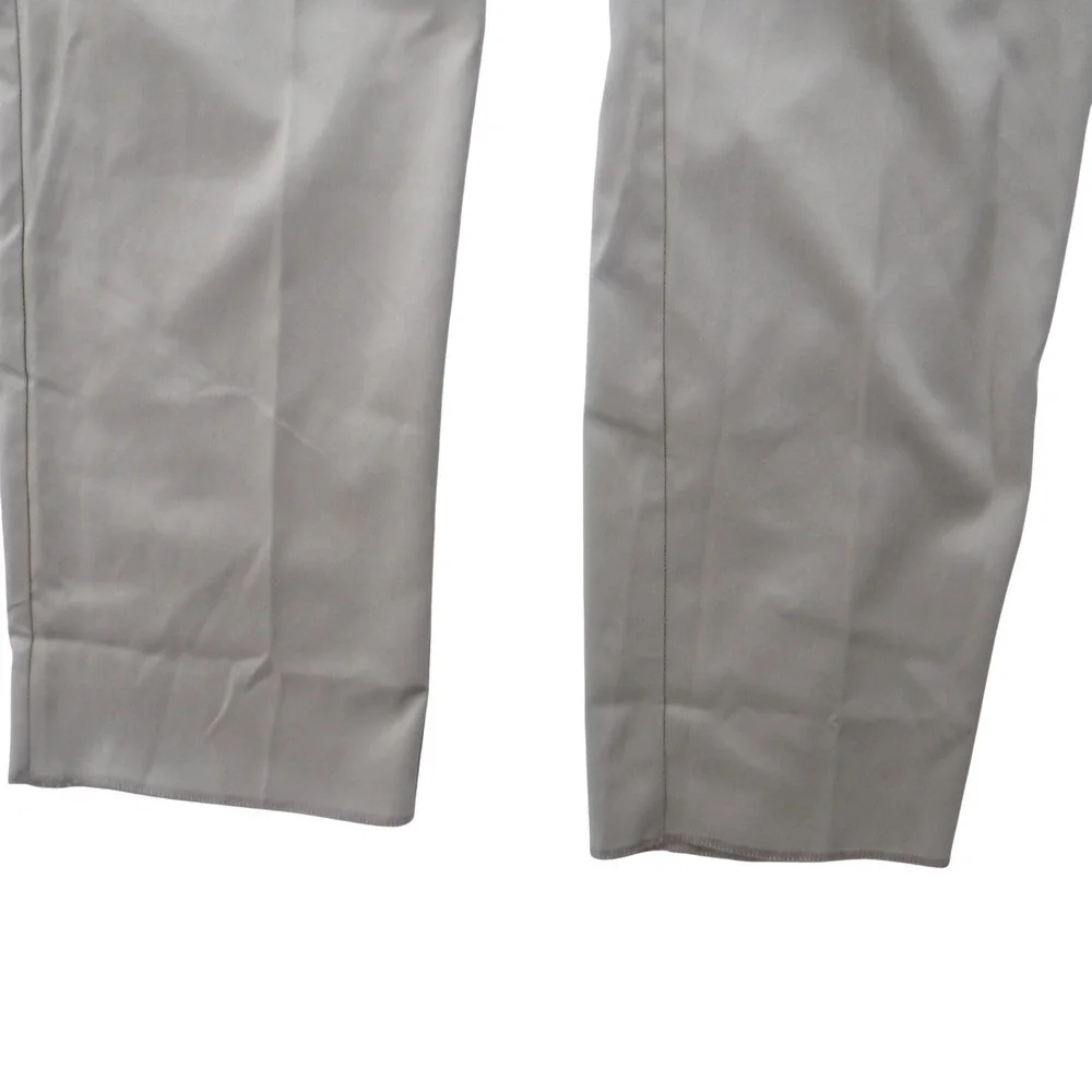 Nike Dri-FIT Mens‎ Golf Pants Khaki Tan Flat Front Stretch Trousers Size 36 x 35